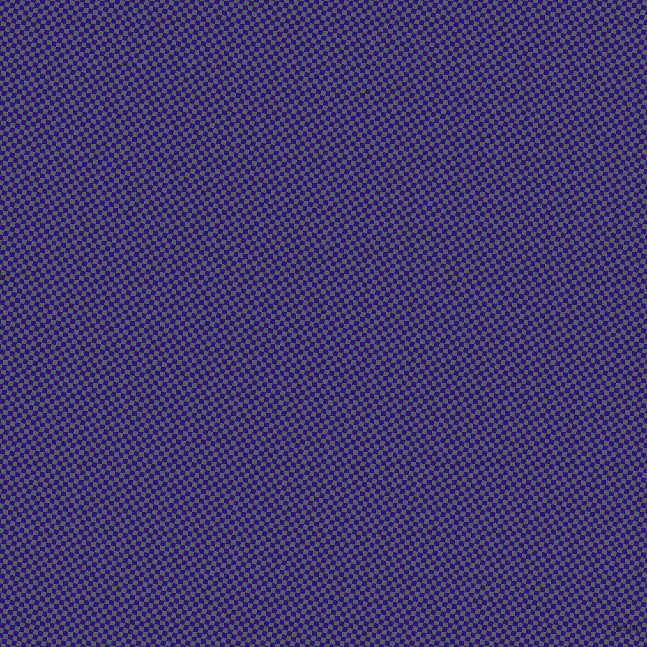 79/169 degree angle diagonal checkered chequered squares checker pattern checkers background, 7 pixel square size, Persian Indigo and River Bed checkers chequered checkered squares seamless tileable