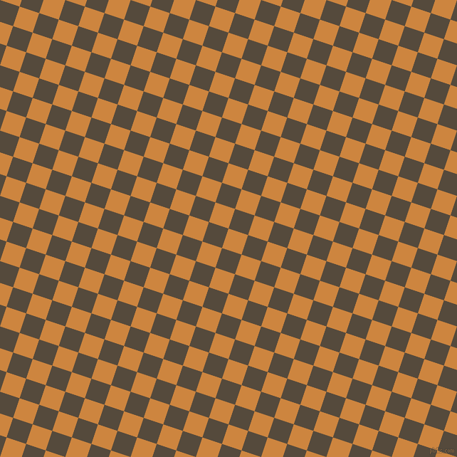 72/162 degree angle diagonal checkered chequered squares checker pattern checkers background, 29 pixel squares size, , Peru and Metallic Bronze checkers chequered checkered squares seamless tileable