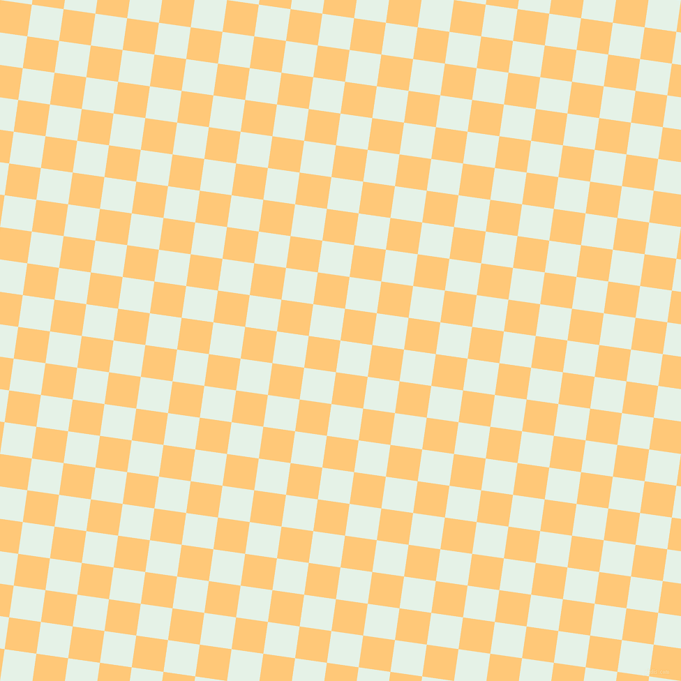 82/172 degree angle diagonal checkered chequered squares checker pattern checkers background, 46 pixel square size, , Polar and Chardonnay checkers chequered checkered squares seamless tileable