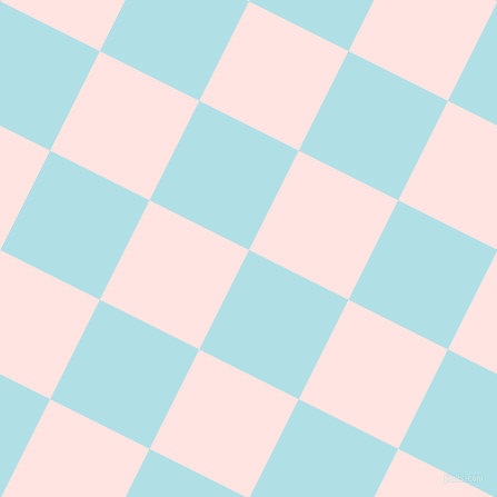 63/153 degree angle diagonal checkered chequered squares checker pattern checkers background, 100 pixel square size, , Powder Blue and Misty Rose checkers chequered checkered squares seamless tileable
