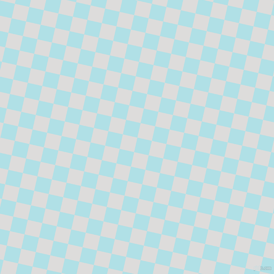 77/167 degree angle diagonal checkered chequered squares checker pattern checkers background, 30 pixel square size, , Powder Blue and Porcelain checkers chequered checkered squares seamless tileable