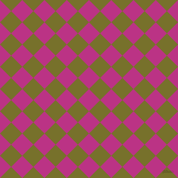 45/135 degree angle diagonal checkered chequered squares checker pattern checkers background, 51 pixel squares size, , Red Violet and Crete checkers chequered checkered squares seamless tileable