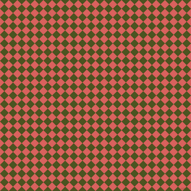 45/135 degree angle diagonal checkered chequered squares checker pattern checkers background, 26 pixel squares size, , Roman and Army green checkers chequered checkered squares seamless tileable