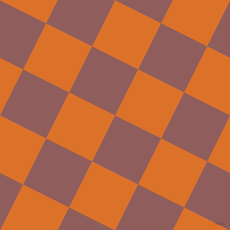 63/153 degree angle diagonal checkered chequered squares checker pattern checkers background, 168 pixel square size, , Rose Taupe and Tahiti Gold checkers chequered checkered squares seamless tileable