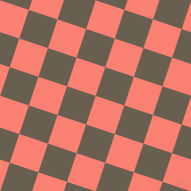72/162 degree angle diagonal checkered chequered squares checker pattern checkers background, 102 pixel square size, Salmon and Makara checkers chequered checkered squares seamless tileable