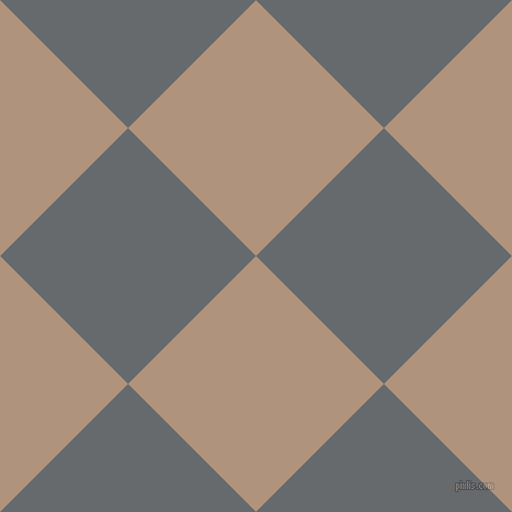 45/135 degree angle diagonal checkered chequered squares checker pattern checkers background, 165 pixel squares size, Sandrift and Mid Grey checkers chequered checkered squares seamless tileable