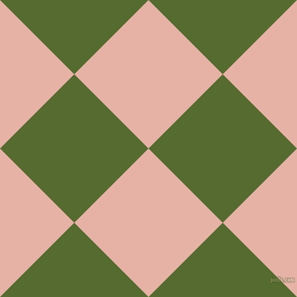 45/135 degree angle diagonal checkered chequered squares checker pattern checkers background, 152 pixel squares size, Shilo and Dark Olive Green checkers chequered checkered squares seamless tileable