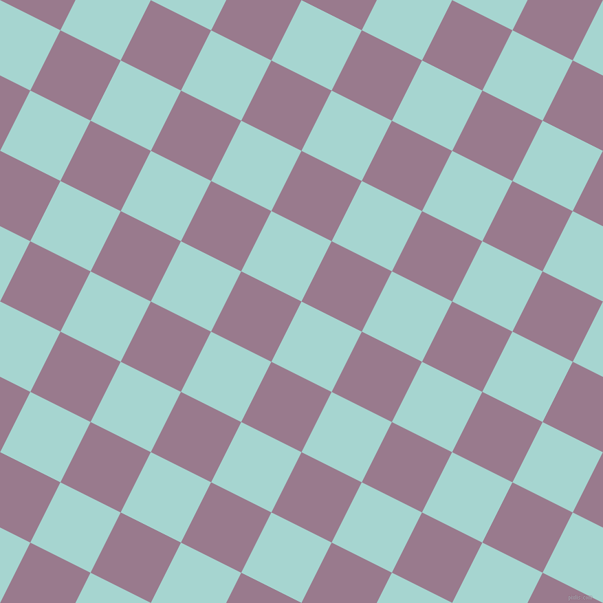 63/153 degree angle diagonal checkered chequered squares checker pattern checkers background, 98 pixel squares size, , Sinbad and Mountbatten Pink checkers chequered checkered squares seamless tileable