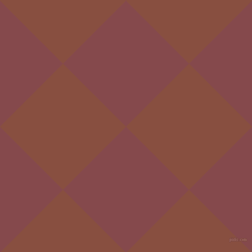 45/135 degree angle diagonal checkered chequered squares checker pattern checkers background, 180 pixel squares size, Solid Pink and Mule Fawn checkers chequered checkered squares seamless tileable
