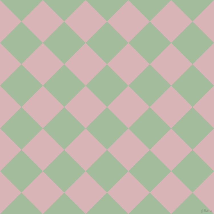 45/135 degree angle diagonal checkered chequered squares checker pattern checkers background, 106 pixel square size, , Spring Rain and Pink Flare checkers chequered checkered squares seamless tileable