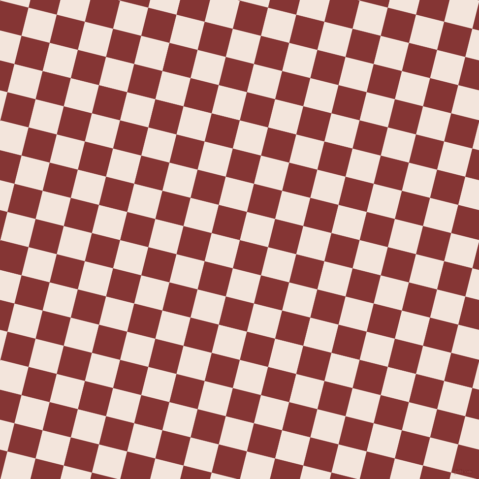 76/166 degree angle diagonal checkered chequered squares checker pattern checkers background, 59 pixel squares size, , Tall Poppy and Fair Pink checkers chequered checkered squares seamless tileable