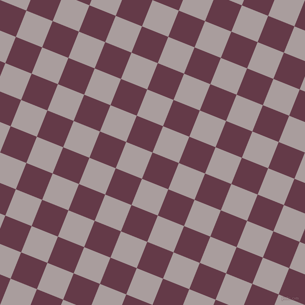 68/158 degree angle diagonal checkered chequered squares checker pattern checkers background, 58 pixel squares size, Tawny Port and Nobel checkers chequered checkered squares seamless tileable