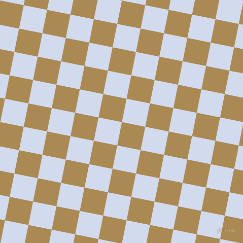 79/169 degree angle diagonal checkered chequered squares checker pattern checkers background, 47 pixel square size, , Teak and Hawkes Blue checkers chequered checkered squares seamless tileable