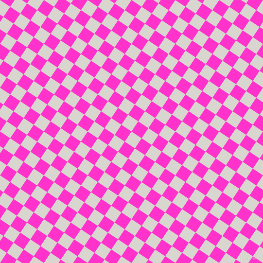 56/146 degree angle diagonal checkered chequered squares checker pattern checkers background, 25 pixel squares size, , Timberwolf and Razzle Dazzle Rose checkers chequered checkered squares seamless tileable