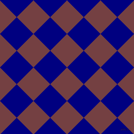 45/135 degree angle diagonal checkered chequered squares checker pattern checkers background, 78 pixel squares size, , Tosca and Navy checkers chequered checkered squares seamless tileable