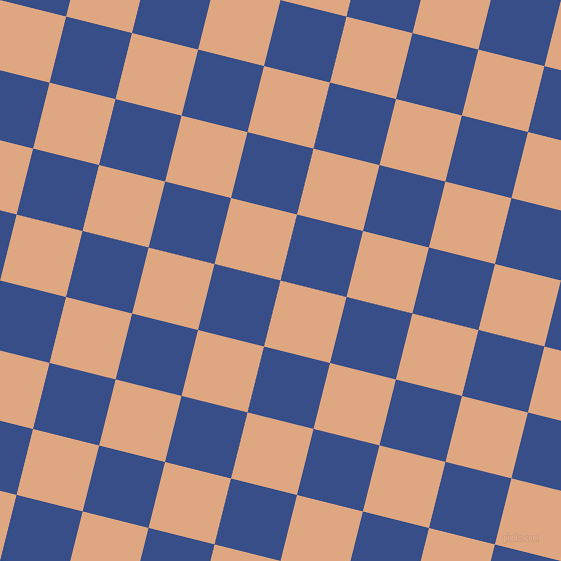 76/166 degree angle diagonal checkered chequered squares checker pattern checkers background, 68 pixel squares size, , Tumbleweed and Tory Blue checkers chequered checkered squares seamless tileable