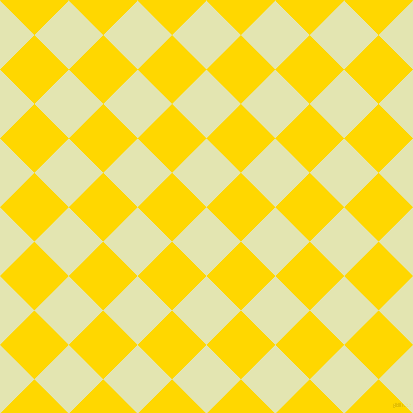 45/135 degree angle diagonal checkered chequered squares checker pattern checkers background, 99 pixel squares size, Tusk and Gold checkers chequered checkered squares seamless tileable