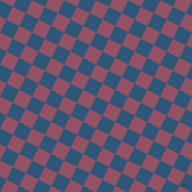 63/153 degree angle diagonal checkered chequered squares checker pattern checkers background, 46 pixel squares size, , Venice Blue and Vin Rouge checkers chequered checkered squares seamless tileable