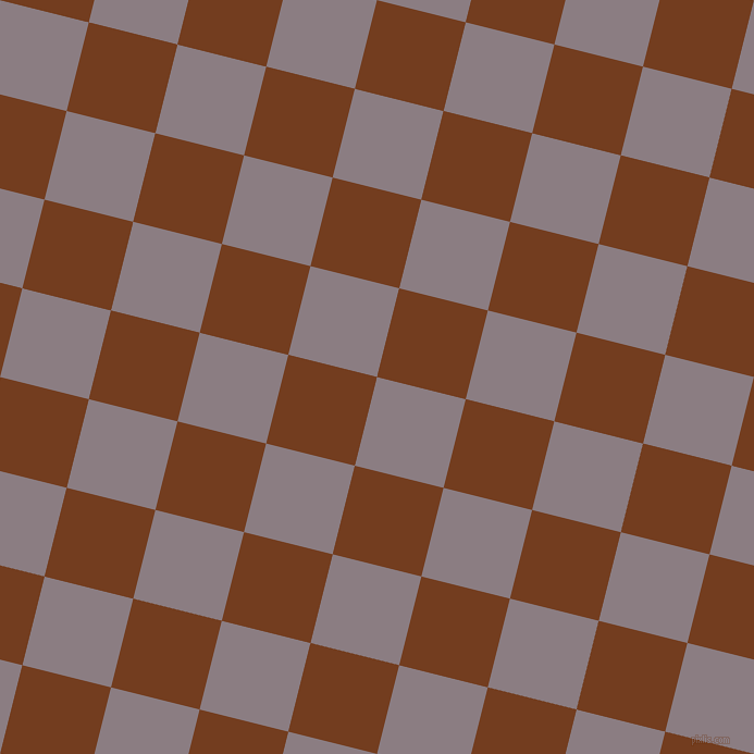 76/166 degree angle diagonal checkered chequered squares checker pattern checkers background, 84 pixel square size, Venus and Peru Tan checkers chequered checkered squares seamless tileable