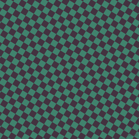 59/149 degree angle diagonal checkered chequered squares checker pattern checkers background, 19 pixel square size, , Viridian and Voodoo checkers chequered checkered squares seamless tileable