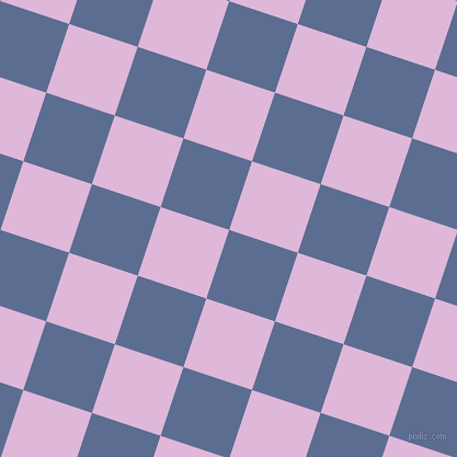 72/162 degree angle diagonal checkered chequered squares checker pattern checkers background, 66 pixel squares size, , Waikawa Grey and French Lilac checkers chequered checkered squares seamless tileable