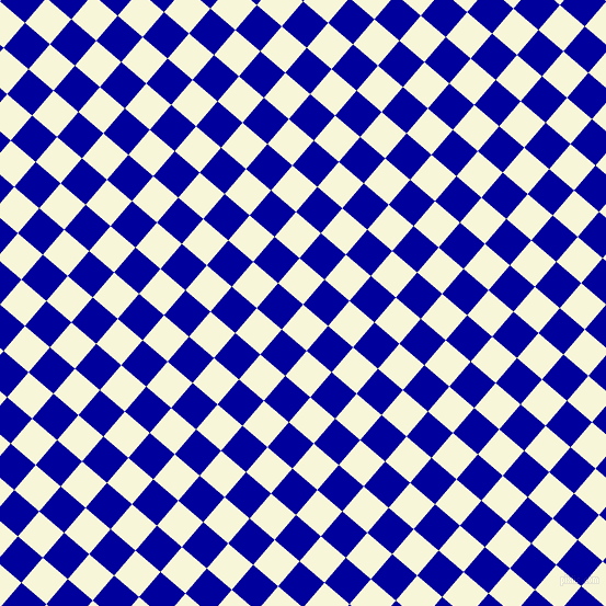 49/139 degree angle diagonal checkered chequered squares checker pattern checkers background, 30 pixel square size, , White Nectar and New Midnight Blue checkers chequered checkered squares seamless tileable