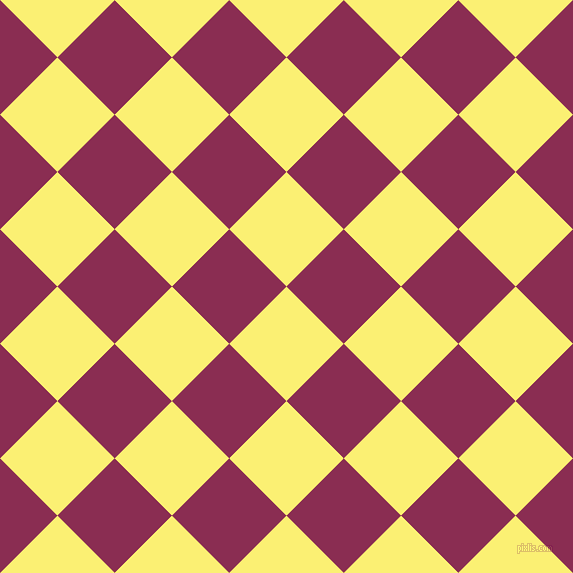 45/135 degree angle diagonal checkered chequered squares checker pattern checkers background, 81 pixel square size, Witch Haze and Rose Bud Cherry checkers chequered checkered squares seamless tileable