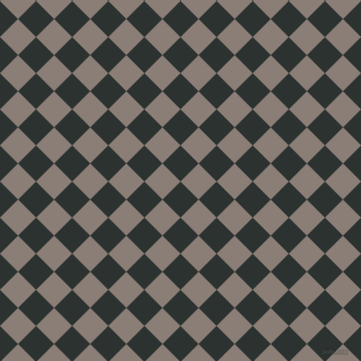 45/135 degree angle diagonal checkered chequered squares checker pattern checkers background, 36 pixel square size, , Woodsmoke and Hurricane checkers chequered checkered squares seamless tileable