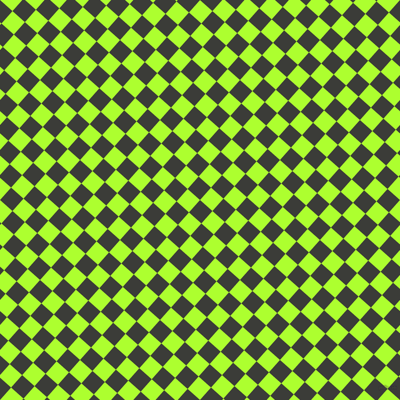 48/138 degree angle diagonal checkered chequered squares checker pattern checkers background, 33 pixel square size, , Zeus and Green Yellow checkers chequered checkered squares seamless tileable