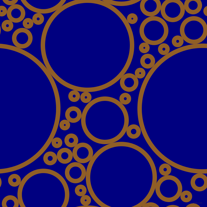 bubbles, circles, sponge, big, medium, small, 17 pixel line width, Afghan Tan and Navy circles bubbles sponge soap seamless tileable