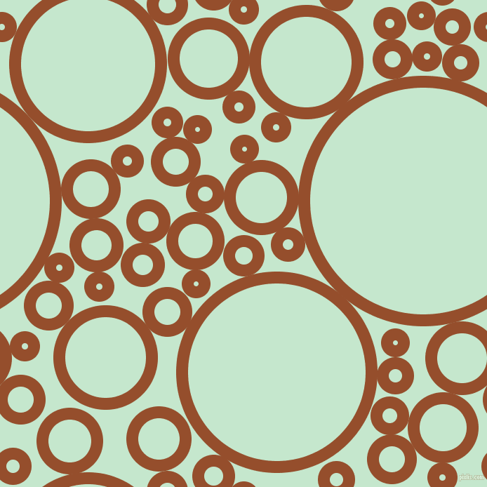 bubbles, circles, sponge, big, medium, small, 17 pixel line width, Alert Tan and Granny Apple circles bubbles sponge soap seamless tileable
