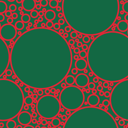 bubbles, circles, sponge, big, medium, small, 5 pixel line width, Alizarin and Jewel circles bubbles sponge soap seamless tileable