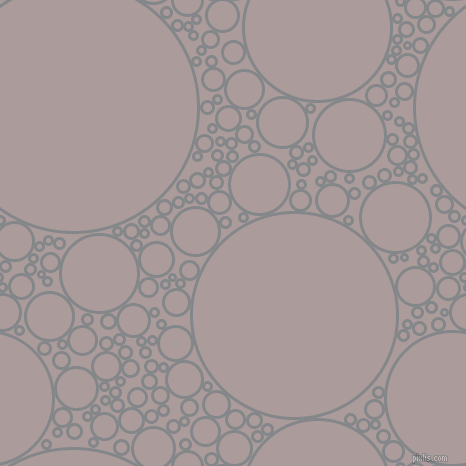 bubbles, circles, sponge, big, medium, small, 3 pixel line width, Aluminium and Dusty Grey circles bubbles sponge soap seamless tileable