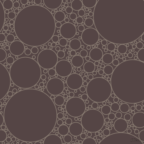 bubbles, circles, sponge, big, medium, small, 2 pixel line width, Americano and Woody Brown circles bubbles sponge soap seamless tileable