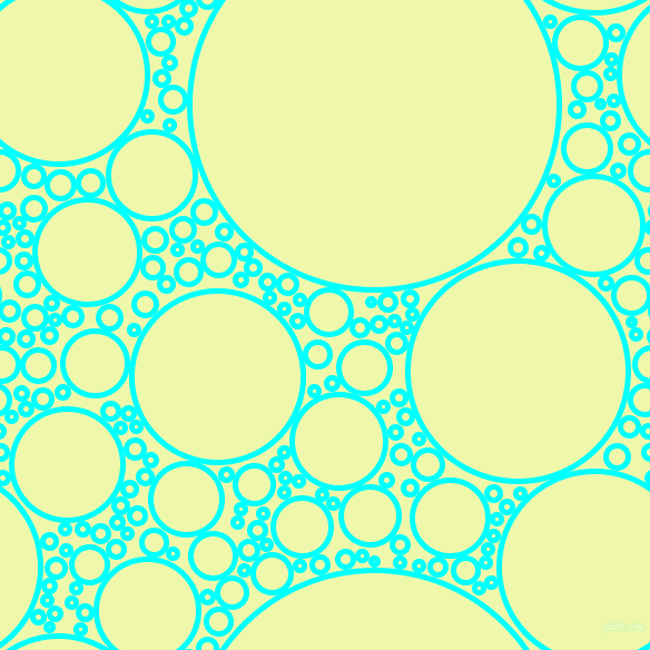 bubbles, circles, sponge, big, medium, small, 5 pixel line width, Aqua and Australian Mint circles bubbles sponge soap seamless tileable