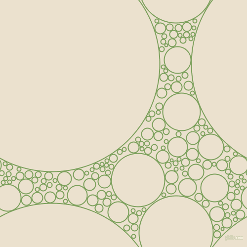 bubbles, circles, sponge, big, medium, small, 2 pixel line width, Asparagus and Bleach White circles bubbles sponge soap seamless tileable