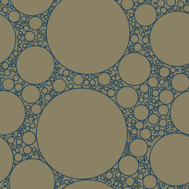 bubbles, circles, sponge, big, medium, small, 3 pixel line width, Astronaut Blue and Granite Green circles bubbles sponge soap seamless tileable