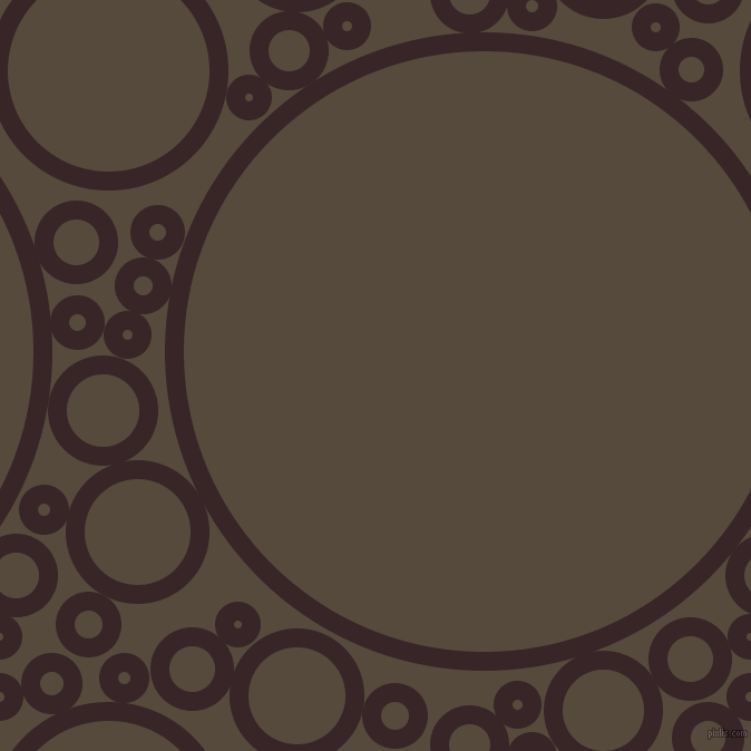 bubbles, circles, sponge, big, medium, small, 17 pixel line width, Aubergine and Metallic Bronze circles bubbles sponge soap seamless tileable