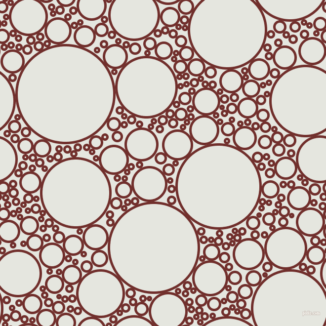 bubbles, circles, sponge, big, medium, small, 5 pixel line width, Auburn and Black Squeeze circles bubbles sponge soap seamless tileable