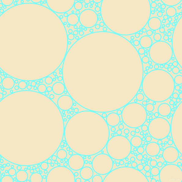 bubbles, circles, sponge, big, medium, small, 3 pixel line width, Baby Blue and Pipi circles bubbles sponge soap seamless tileable
