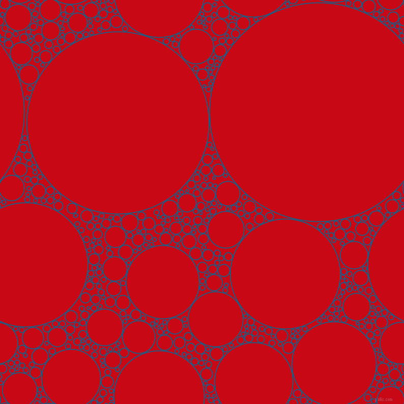 bubbles, circles, sponge, big, medium, small, 2 pixel line widthBahama Blue and Venetian Red circles bubbles sponge soap seamless tileable