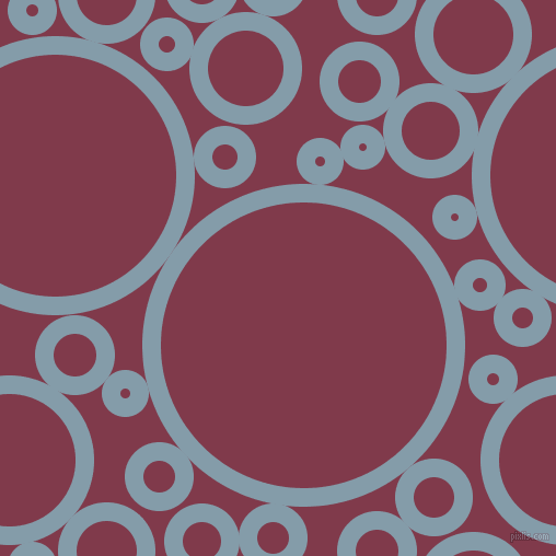 bubbles, circles, sponge, big, medium, small, 17 pixel line width, Bali Hai and Camelot circles bubbles sponge soap seamless tileable