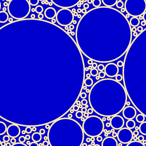 bubbles, circles, sponge, big, medium, small, 5 pixel line width, Banana Mania and Medium Blue circles bubbles sponge soap seamless tileable
