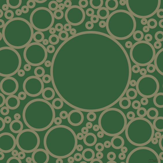 bubbles, circles, sponge, big, medium, small, 9 pixel line width, Bandicoot and Hunter Green circles bubbles sponge soap seamless tileable