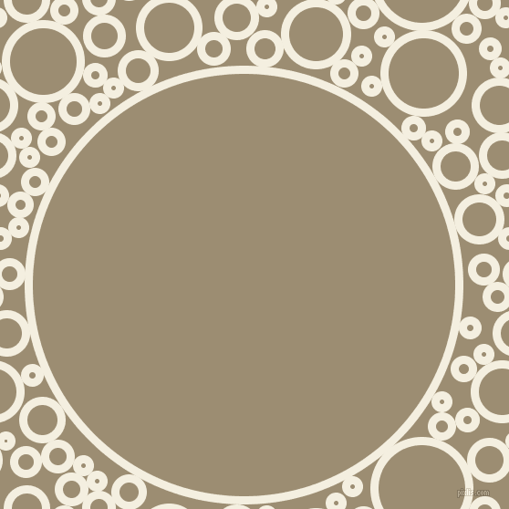 bubbles, circles, sponge, big, medium, small, 9 pixel line width, Bianca and Pale Oyster circles bubbles sponge soap seamless tileable