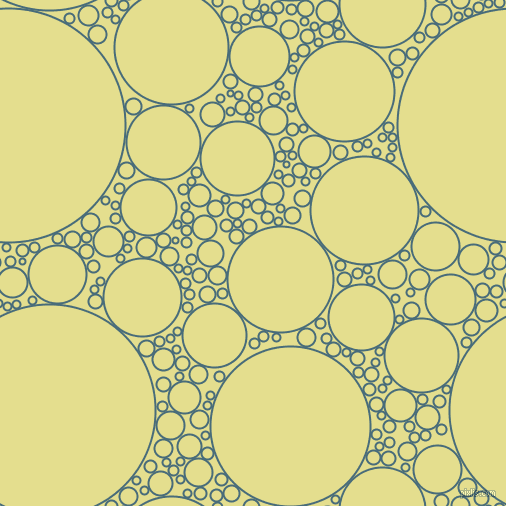 bubbles, circles, sponge, big, medium, small, 2 pixel line width, Bismark and Primrose circles bubbles sponge soap seamless tileable