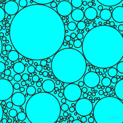 bubbles, circles, sponge, big, medium, small, 3 pixel line width, Black Magic and Aqua circles bubbles sponge soap seamless tileable