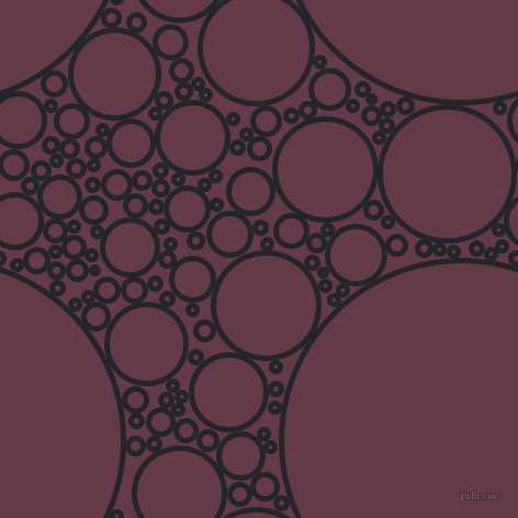 bubbles, circles, sponge, big, medium, small, 5 pixel line width, Black Russian and Tawny Port circles bubbles sponge soap seamless tileable