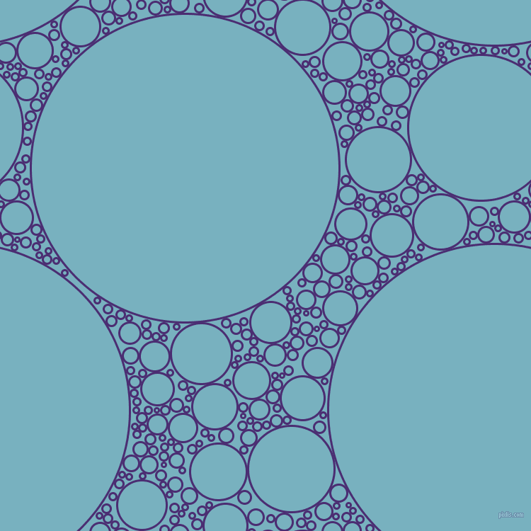 bubbles, circles, sponge, big, medium, small, 3 pixel line width, Blue Diamond and Glacier circles bubbles sponge soap seamless tileable