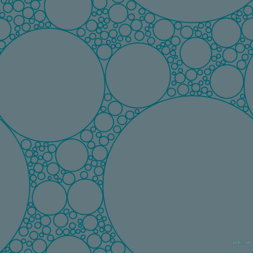 bubbles, circles, sponge, big, medium, small, 2 pixel line widthBlue Lagoon and Blue Bayoux circles bubbles sponge soap seamless tileable
